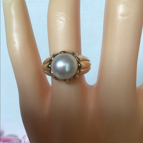 14k PEARL RING - Picture 2 of 8